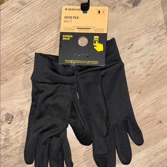 Burton Black Gore-Tex Mitt Sz Large - Picture 1 of 4